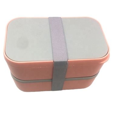 OEM Takeaway Microwavable Blue Food Container BPA Free Plastic Children Cool Lunch Box