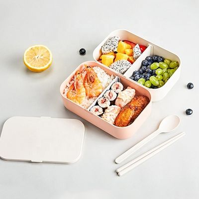 Convenient Bento Lunch Box for Kids Includes Soup Cup Heat Preservation Bags