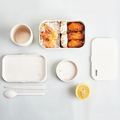 Convenient Bento Lunch Box for Kids Includes Soup Cup Heat Preservation Bags