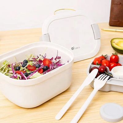 Large Capacity Plastic Salad Bowl The Trend for OEM ODM Bento Lunch