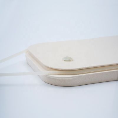 Stocked Market Glitter Gift Bento Box 196.5*124*74mm with Easy Clean Bamboo Fiber Lid