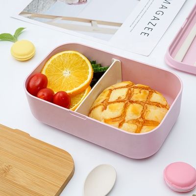 Stocked Market Glitter Gift Bento Box 196.5*124*74mm with Easy Clean Bamboo Fiber Lid