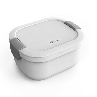 506g Large Capacity Rectangle Salad Fruit Bowl Container for Lunch 5 Compartment Box