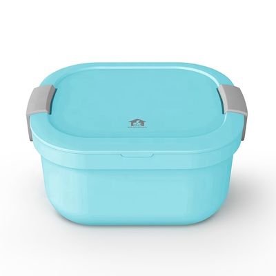 Multifunctional Rectangle Eco BPA Free Plastic Salad Fridge Storage Container with Bag