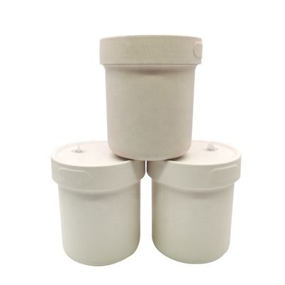 Modern Design Eco-Friendly Microwavable Bamboo Fiber Salad Cup with Leak-proof Design