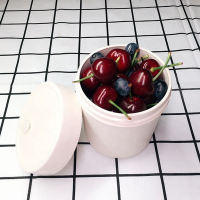 Modern Design Eco-Friendly Microwavable Bamboo Fiber Salad Cup with Leak-proof Design