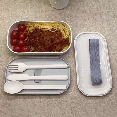 Teenagers' Eco Recyclable Microwave Heated Lunch Box with Customized Logo and Color