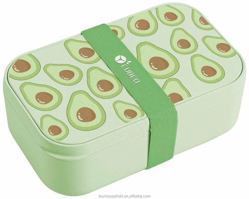 1-3L, 1200ml BPA-Free Bamboo Fiber Bento Box for Girls' Heatable Lunch