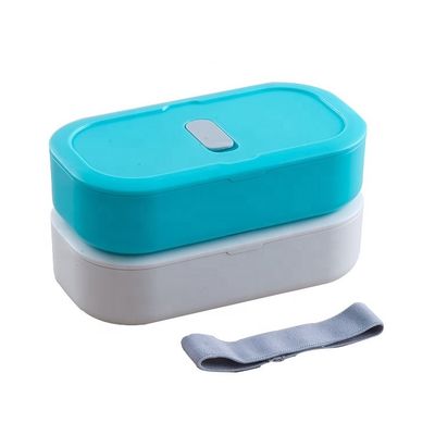 1200ml Custom Logo Eco PP Lunchbox BPA Free Double Decker Portable for Kids and Adults