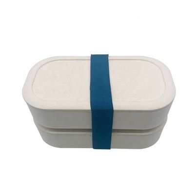 Rectangle 3 Compartiment Microwave Safe Custom Potluck Lunch Box with Movable Divider