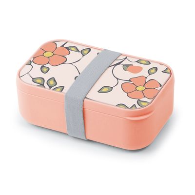 267g Eco Friendly BPA Free  1000ml Customized Plastic Lunch Box with Cutlery and Divider