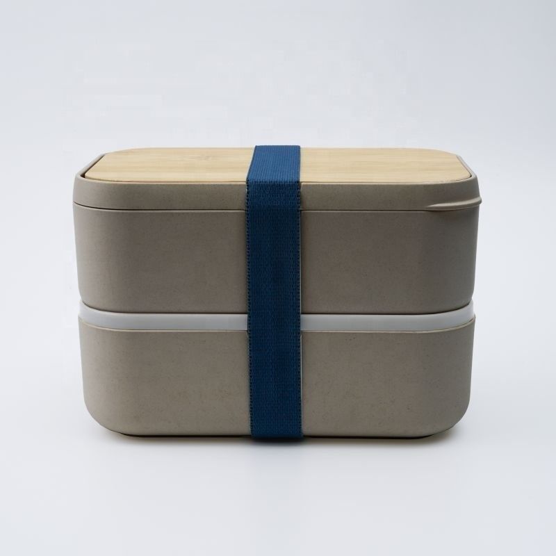 Leak-proof Eco-friendly Customizable Bento Box Microwave Safe for Kids and Adults
